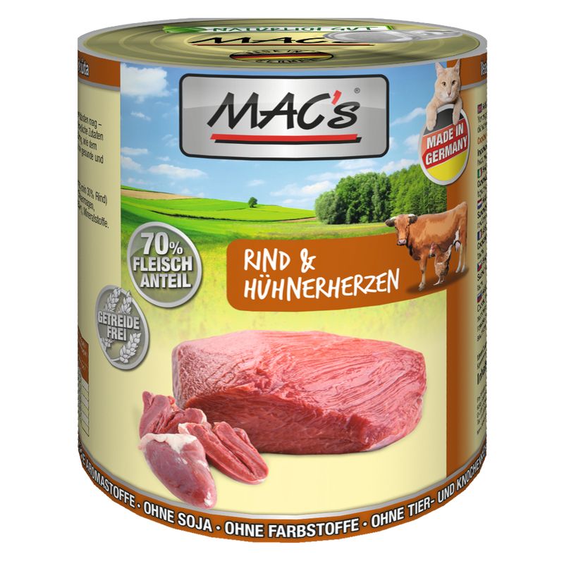 Lot MAC's 24 x 800 g