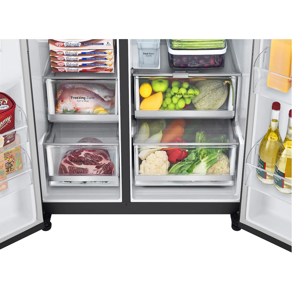 LG InstaView Side-by-side GSGV81EPLD (sort)