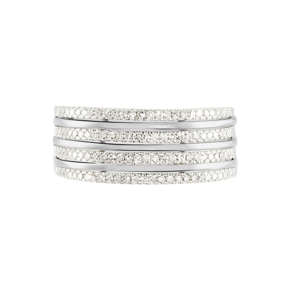 Bague Rayanna Or Blanc Diamant