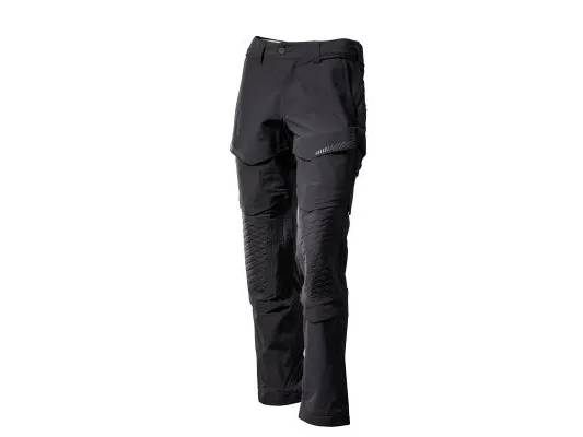 MASCOT® WORKWEAR MASCOT® CUSTOMIZED Bukser med knælommer model 22279-605, farve sort 82C58