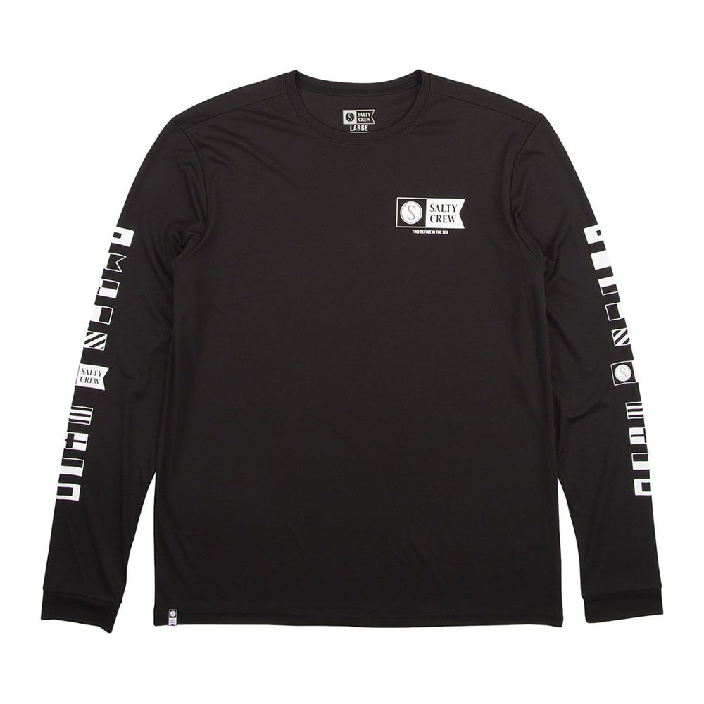 Salty Crew ALPHA - Tee-shirt Homme black