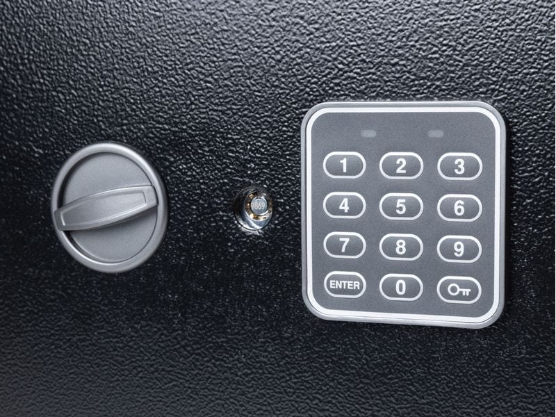 STRUCT Möbeltresor 16.3 l Tresor zum Aufbewahren von Bargeld, Schmuck und anderen Wertsachen