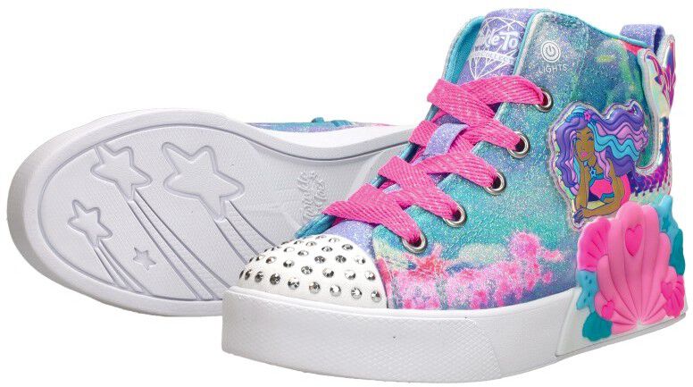 Skechers Twinkle Magic - Mermaid Sea licht blauw