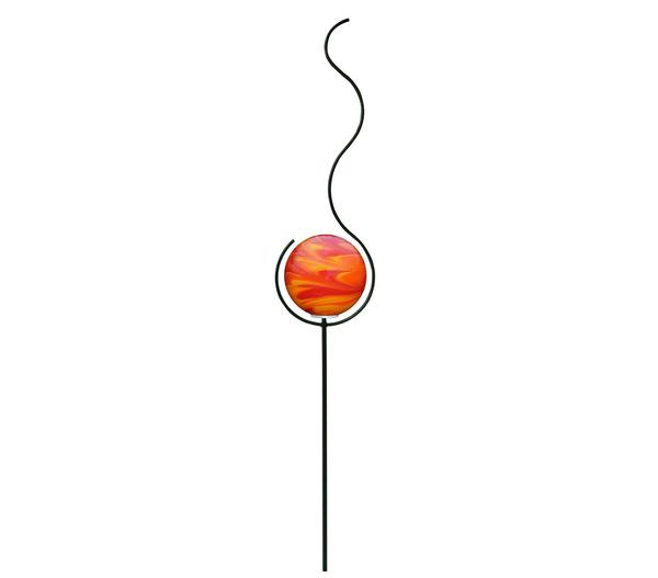 Dehner Metallstab Flamme, 180 cm
