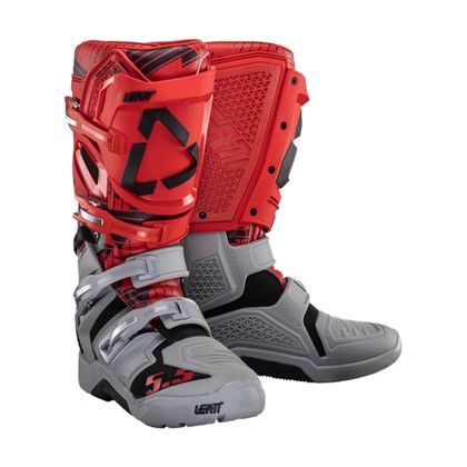 Bottes cross Leatt GPX 5.5 FLEXLOCK 2024 - Rouge / Noir