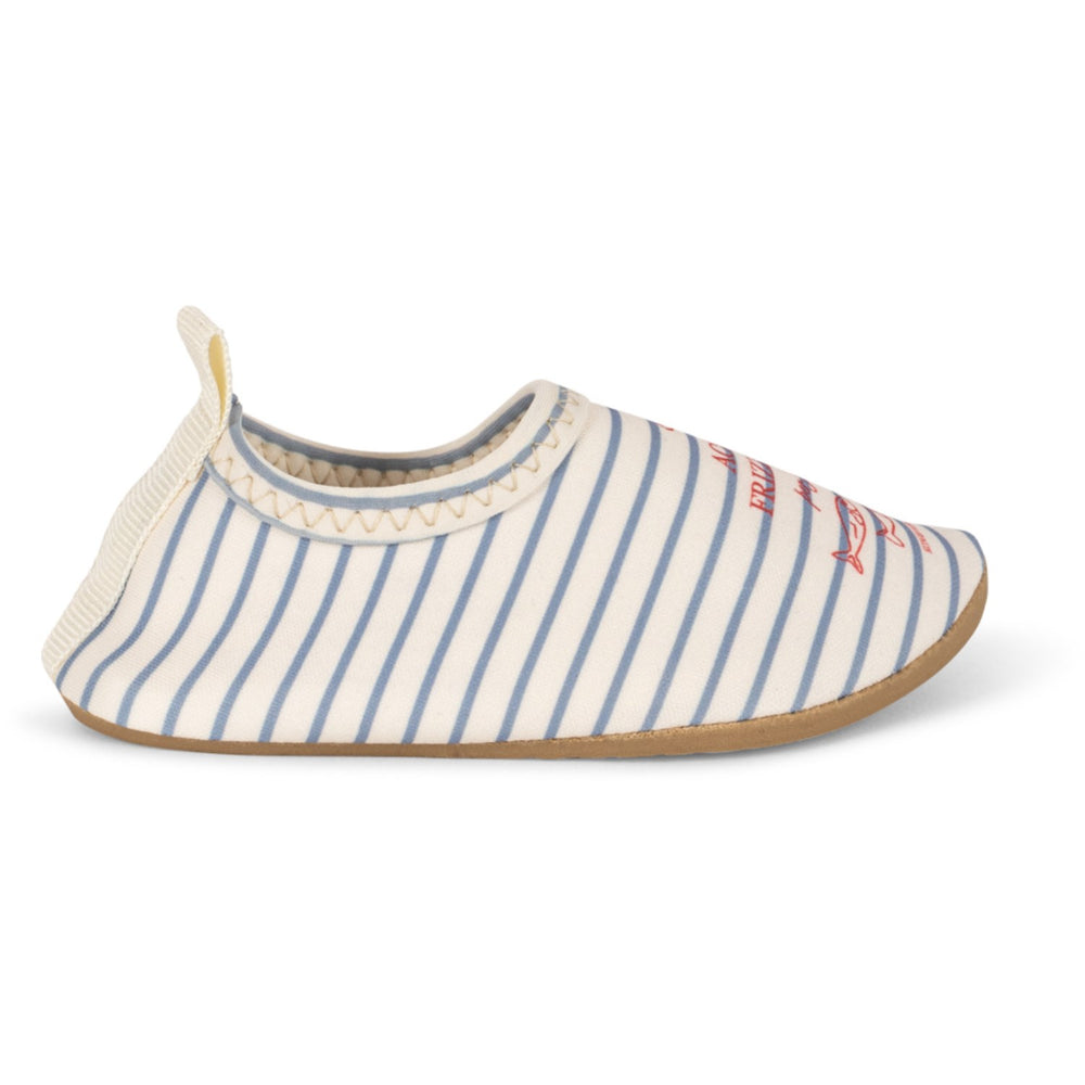 Køb Konges Sløjd Stripe Bluie Aster Badesko