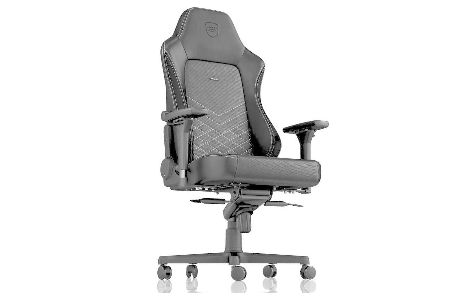 Gaming-Stuhl HERO Schwarz/Weiss<br>Ergonomischer Gaming-Stuhl