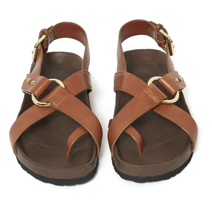 Soeur Sandales Mexico Cuir | Cognac