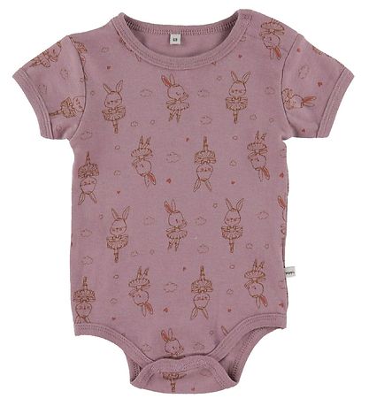 Pippi Baby Body k/æ - 4-pak - Dusty Rose