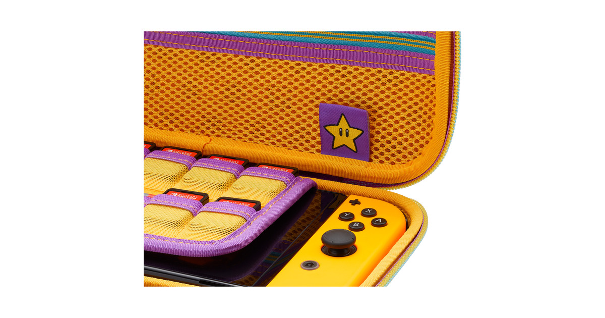 PowerAProtection Case for Nintendo Switch - OLED Model, Nintendo Switch and Nintendo Switch Lite - Color Splash Heroes tas