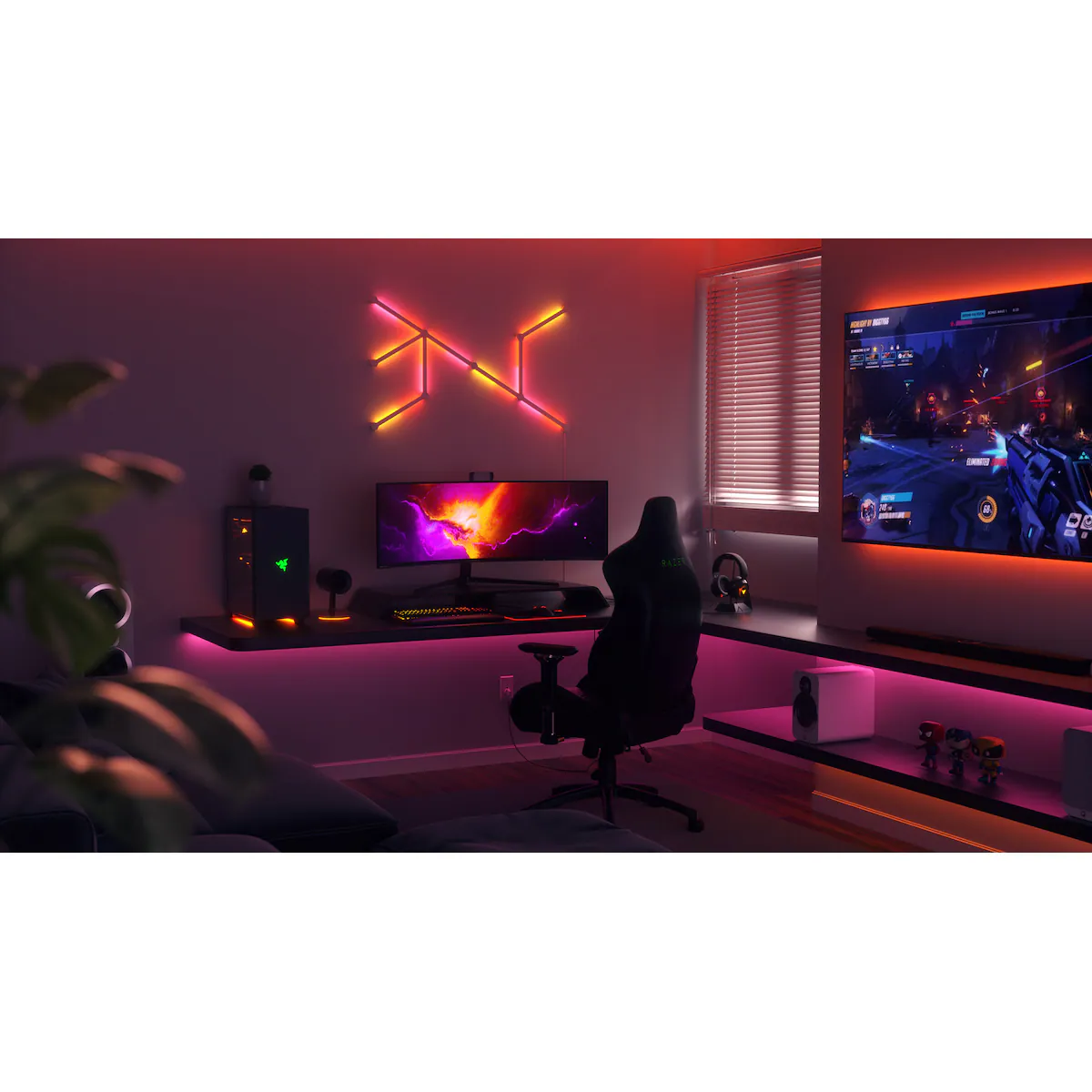 Nanoleaf Lines utvidelsespakke 3301945 (3-pakk)