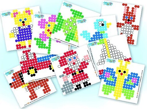 Hama Maxi Perleplader Sæt Med Motiv - 8282