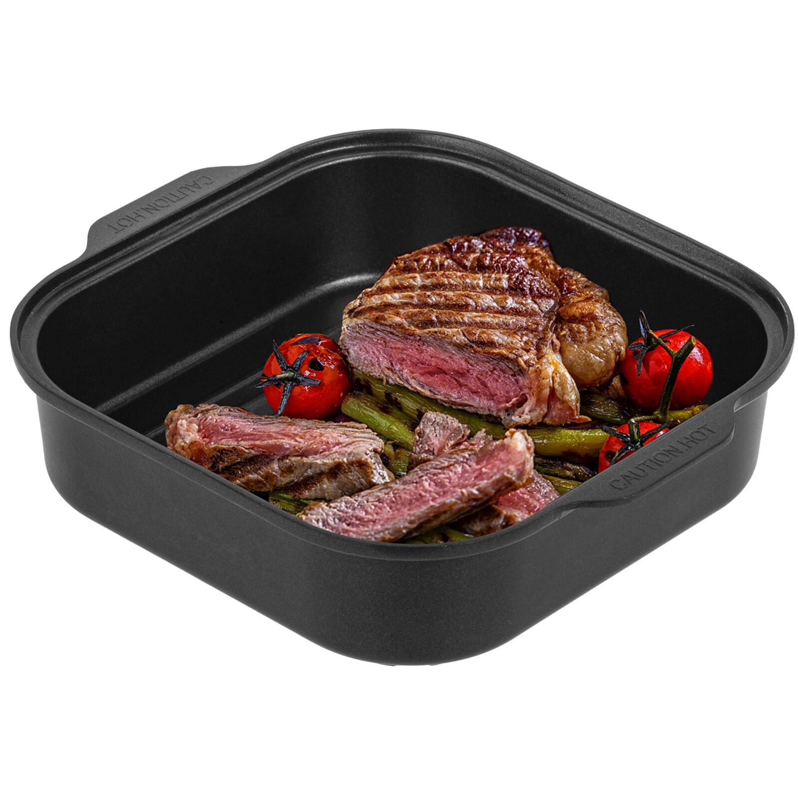 BRUNNER Bräter Kasserole Devil Square Pan Outdoor Camping Bratpfanne Deckel Alu