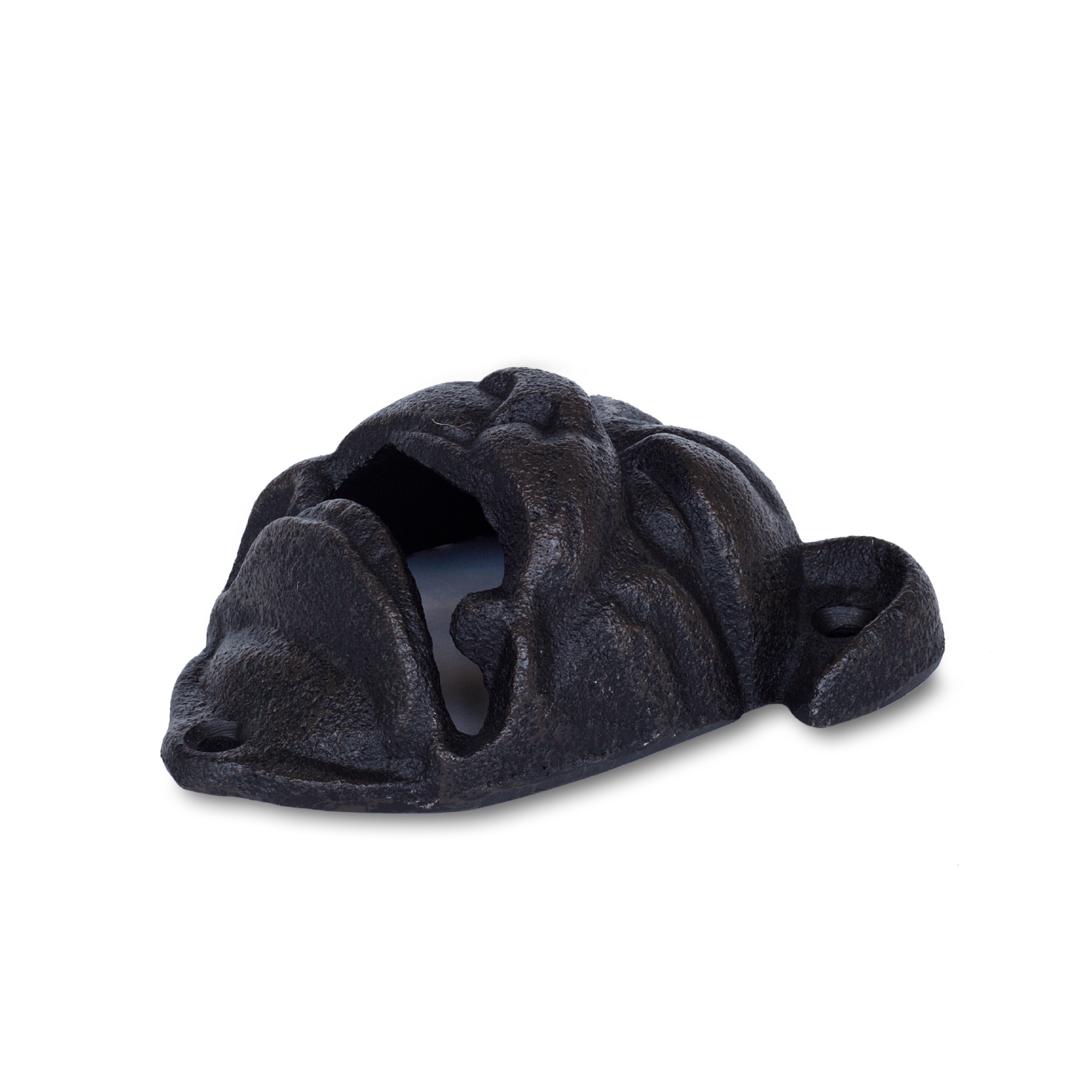 Flaschenöffner 'Bulldog', schwarz, T 4 cm, B 9,5 cm, H 10,5 cm zu 5,80