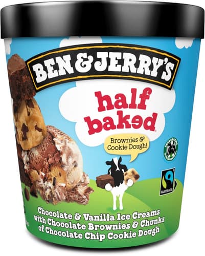Ben & Jerry's Eis Half Baked
