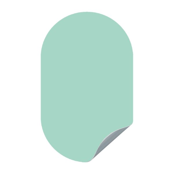 Groovy Magnets Ovaal Magneetsticker – Kobalt