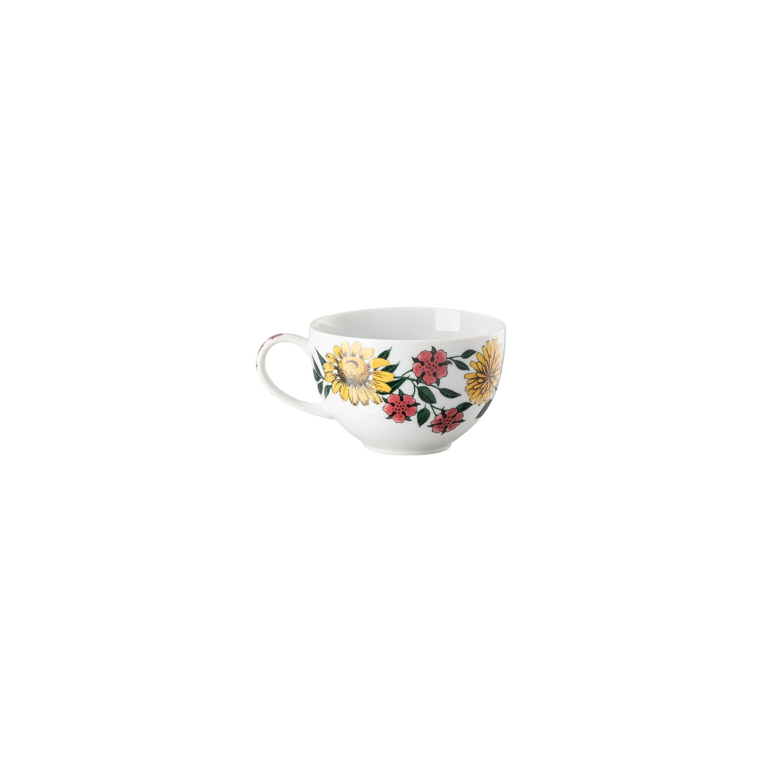 Magic Garden Blossom Cappuccino-Obertasse mit neuem Henkel