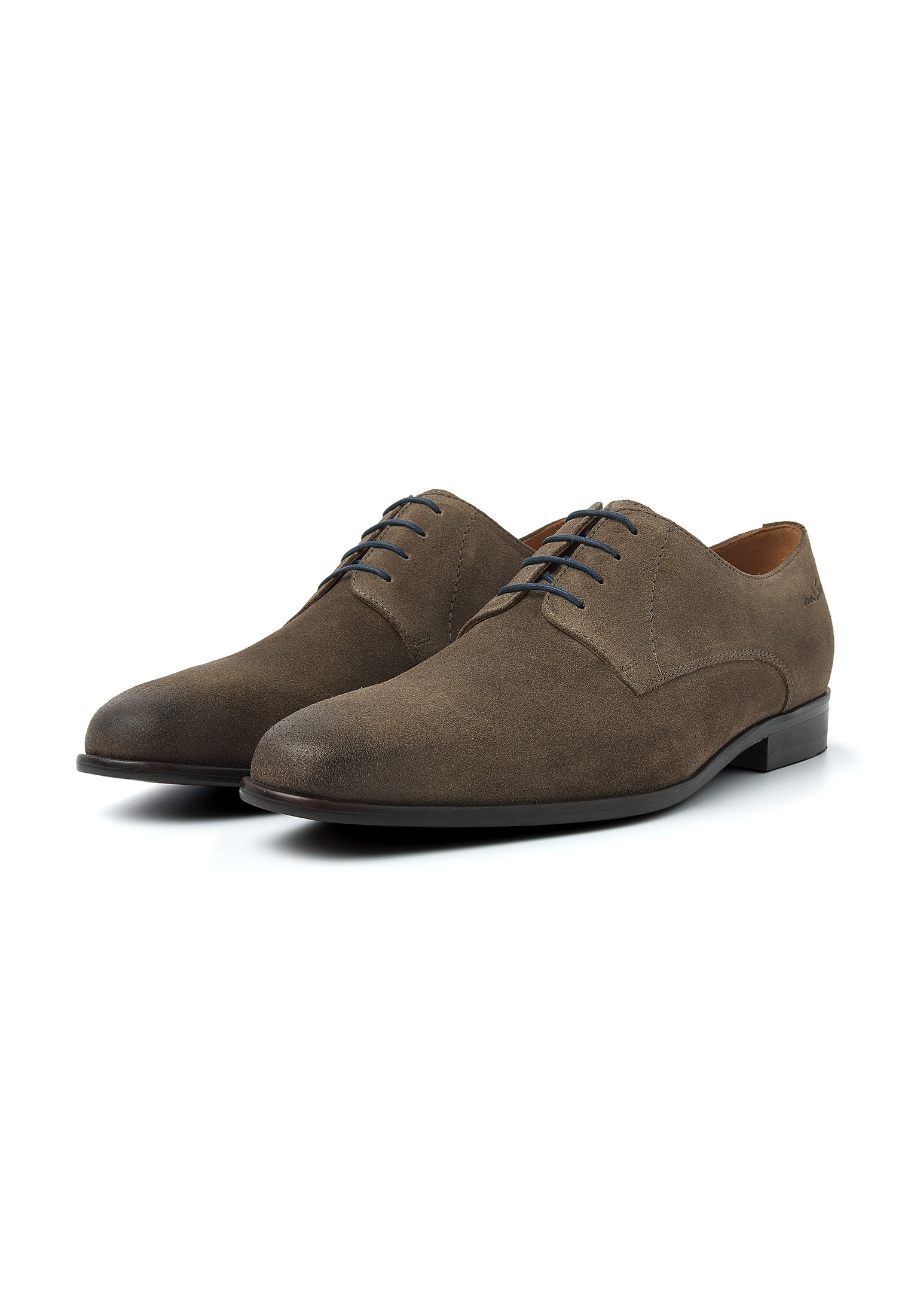 Taupe suède Egeus veterschoen