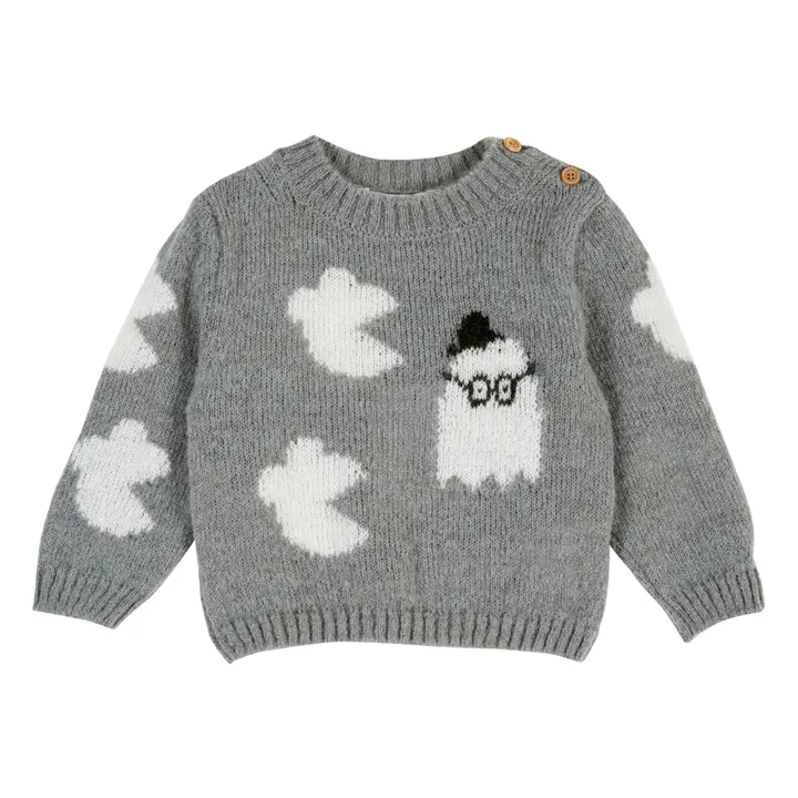 Emile et Ida Pull Souris | Gris chiné