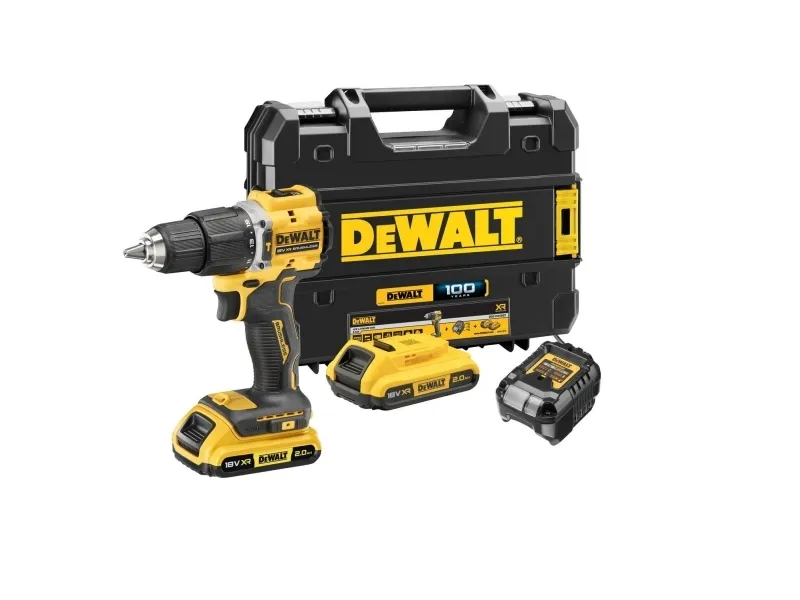 DEWALT IMPACT DRILL DRIVER 18V DCD100YD2T 68Nm 2x2.0Ah TSTAK LIMITED