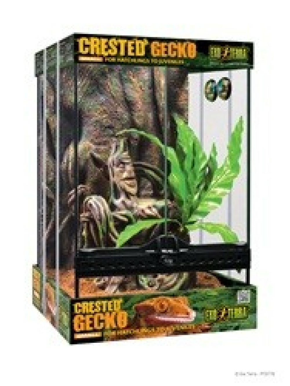 Exo terra kit terrarararararau geckocrested, s 30x30x45cm