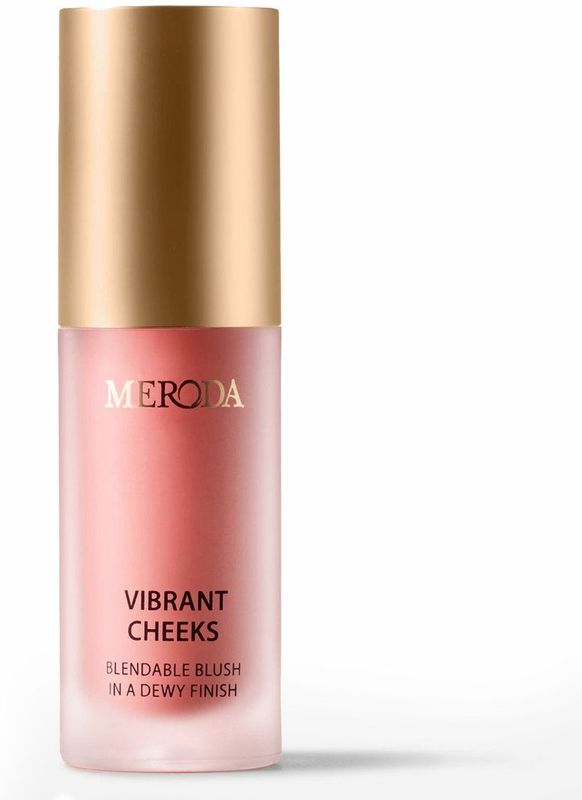 Meroda - Vibrant Cheeks - Vloeibare Blush - Dusty Rose - 5ml