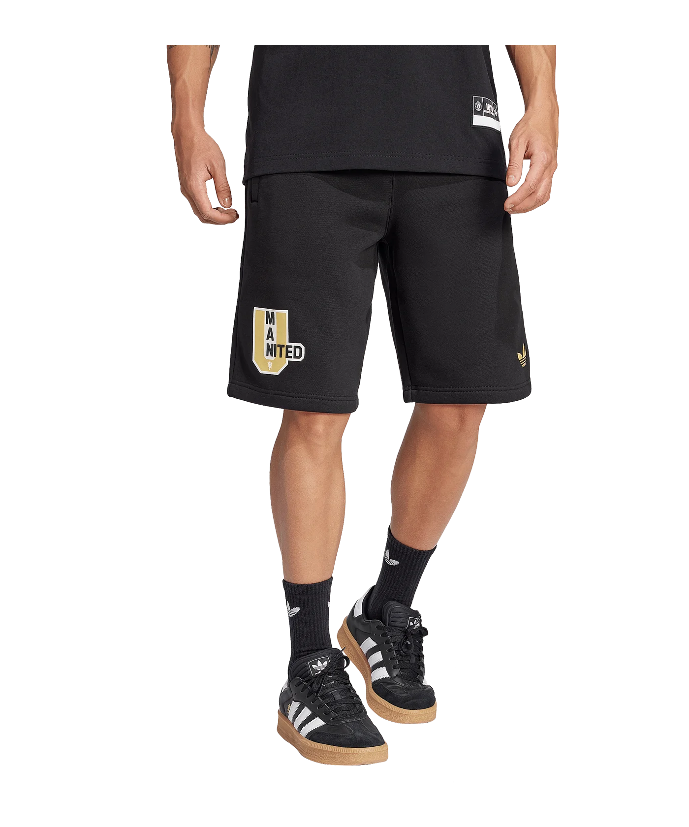 adidas Manchester United VRCT Short Schwarz