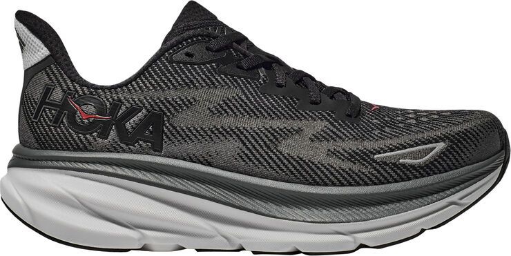 HOKA Clifton 9 Black / outer orbit