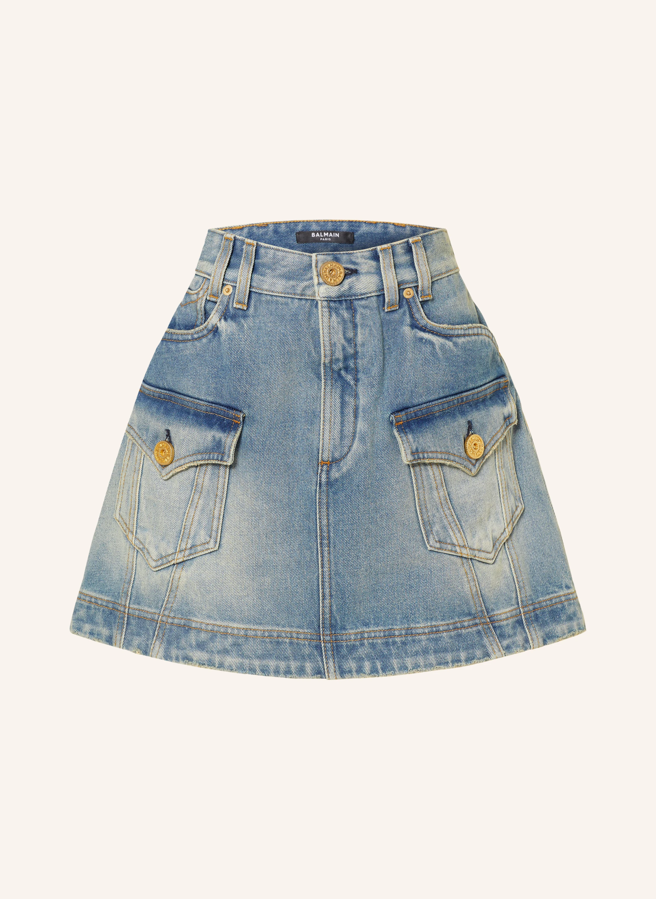 BALMAIN Jeansrock