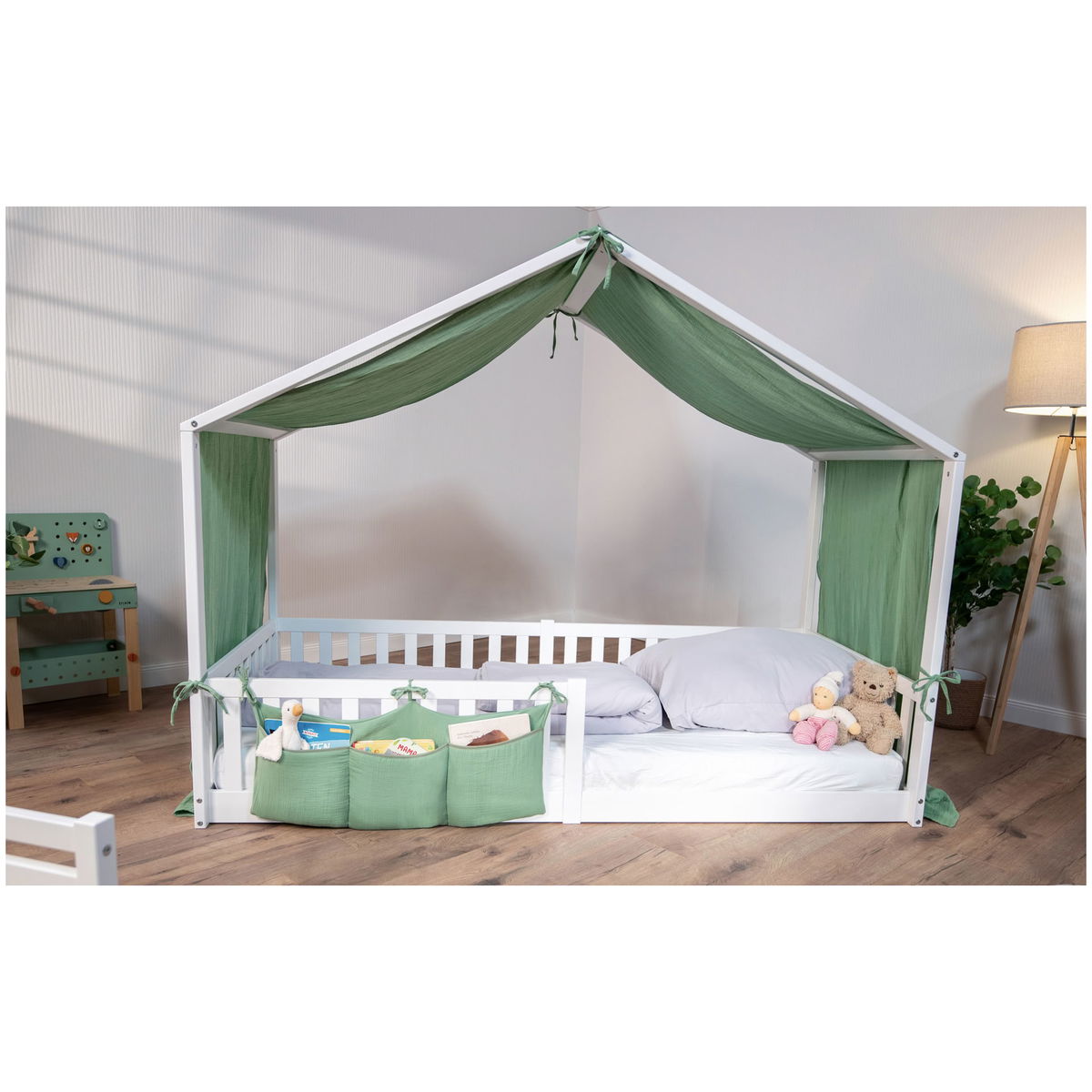 tiSsitiSsi   Organizer für Hausbett ENNO grün