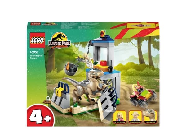 LEGO Jurassic World 76957 Velociraptor på rømmen