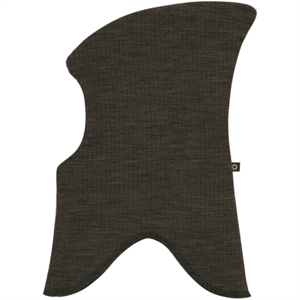 Uld Drop Needle Elefanthue 2-lags Brown