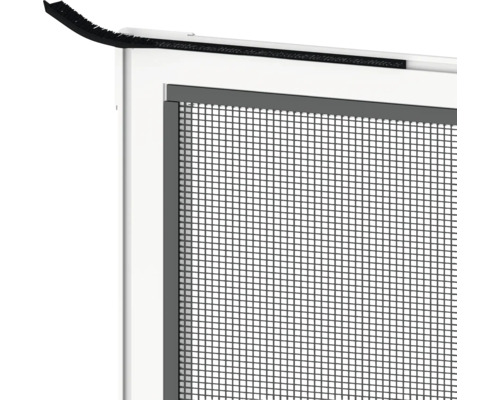 Insectenhor aluminium telescopische deur wit 100x215 cm