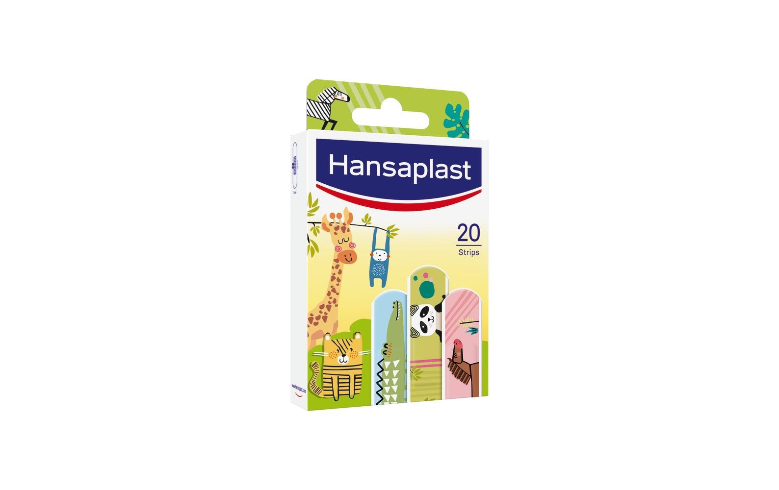 Wundpflaster Kids Animals 20 StückBunte Pflaster mit Tiermotiven