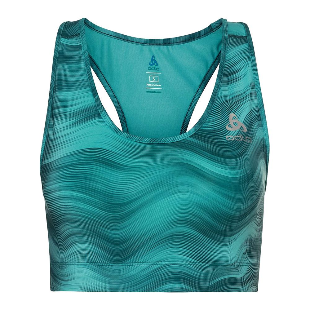 Odlo ESSENTIAL - Brassière Femme jaded/graphic ss21