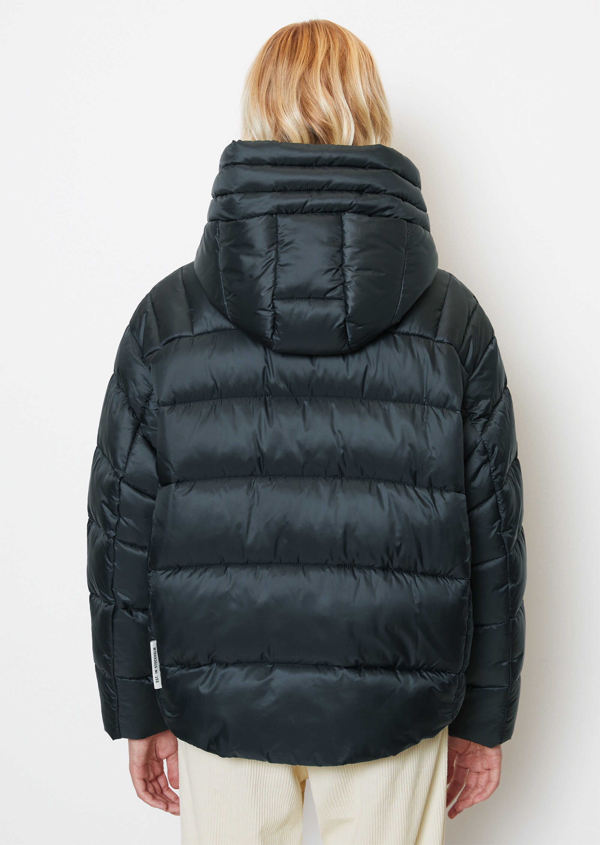 DfC Steppjacke relaxedaus recycelten Materialien