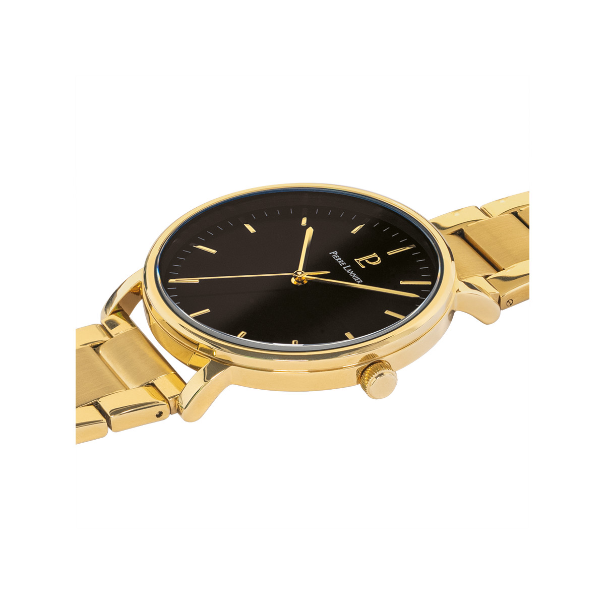 Montre PIERRE LANNIER Essential homme bracelet acier doré