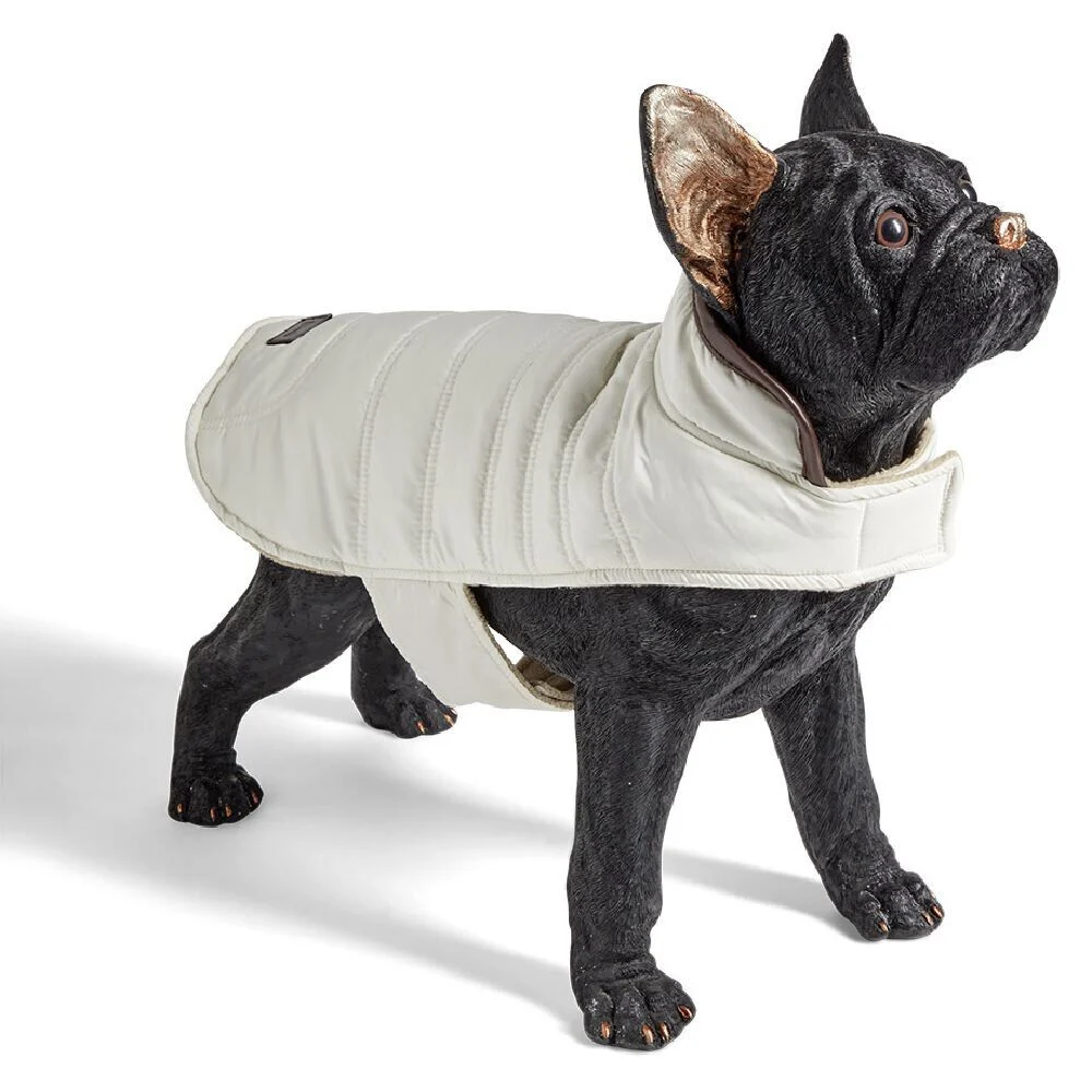 Veste réversible pour chien blanche - Taille XL