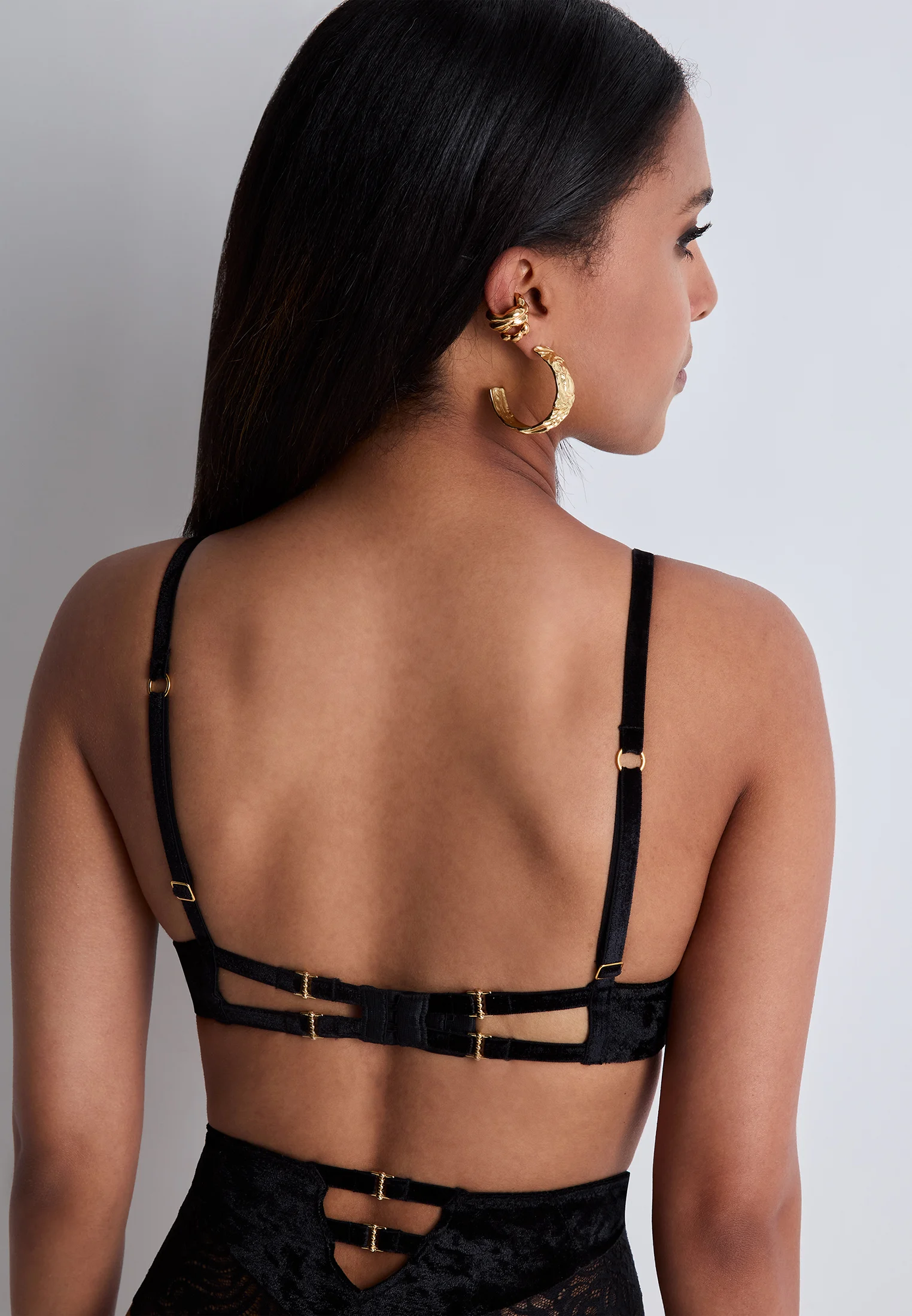 THE NIGHT BEFORE - Soutien-gorge push-up coques | Noir