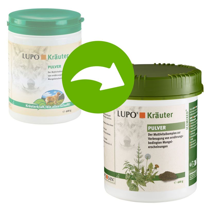 Complément alimentaire LUPO Kräuter en poudre