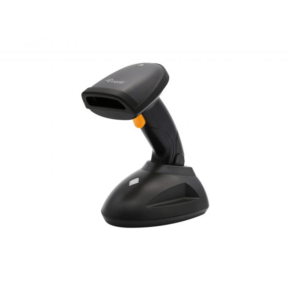 Equip 351026 Leitor de Código de Barras 1D & 2D Laser Wireless Long Distance   Suporte