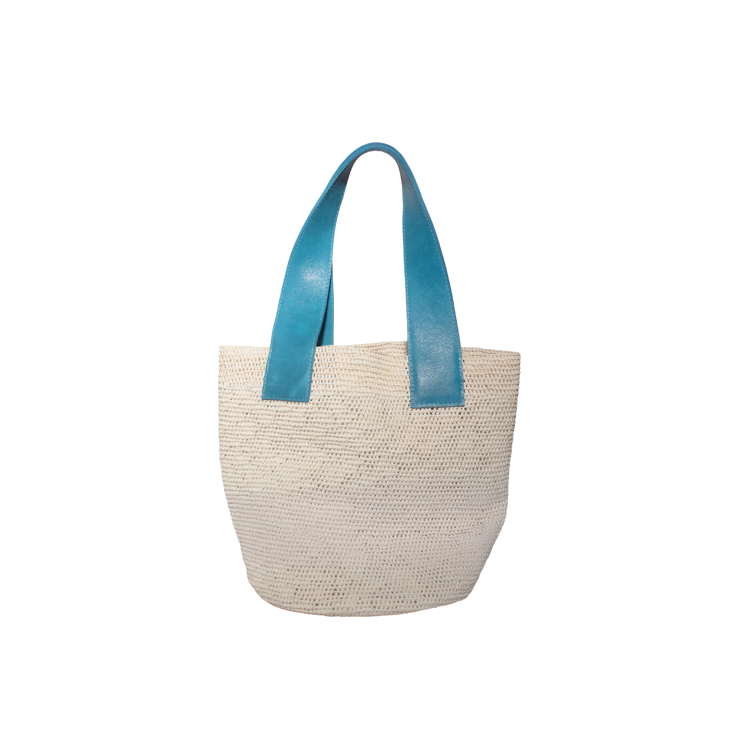 Sac en paille tressée « El Viajero » de taille moyenne