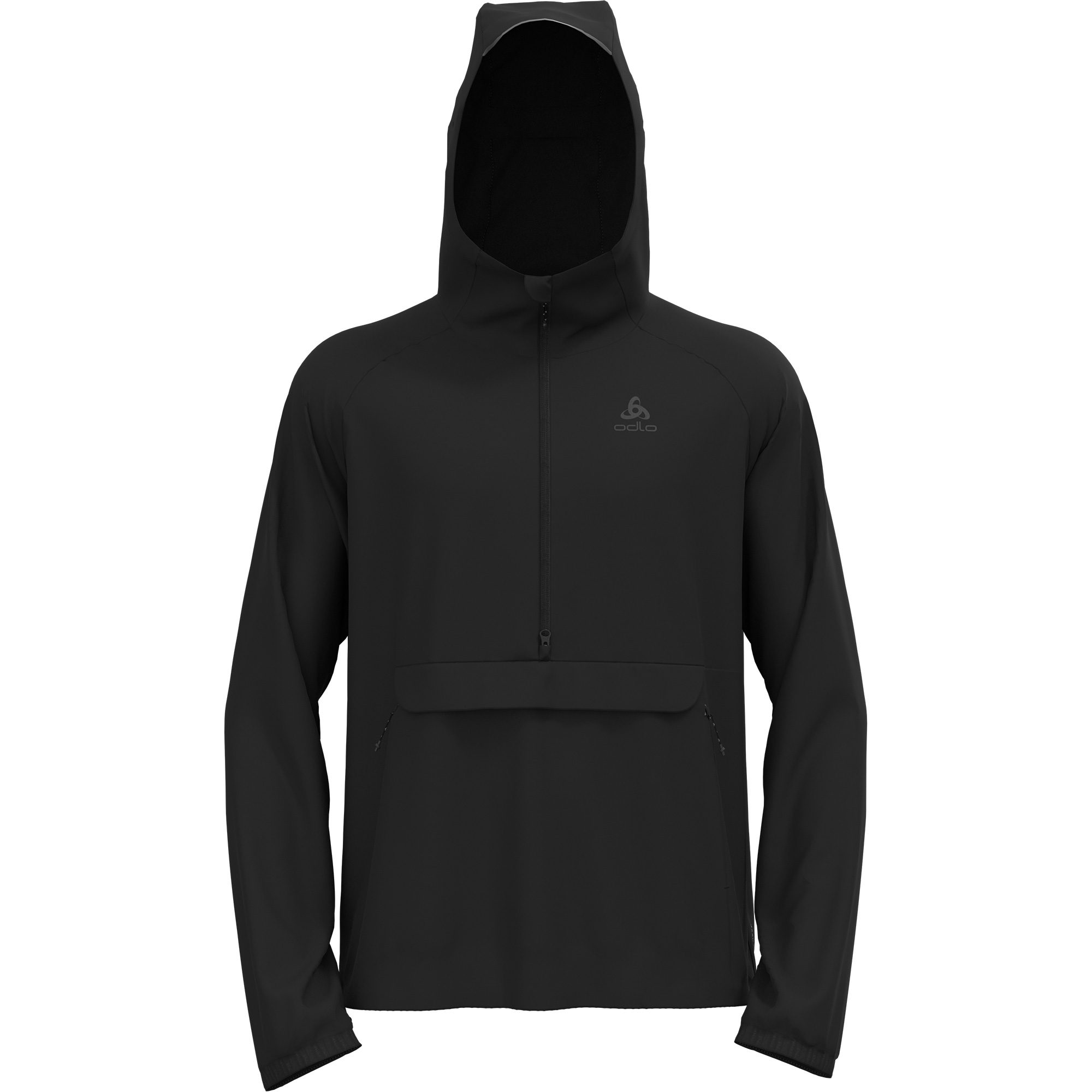 Odlo Zeroweight Pro Windproof Ano Jacke Herren schwarz