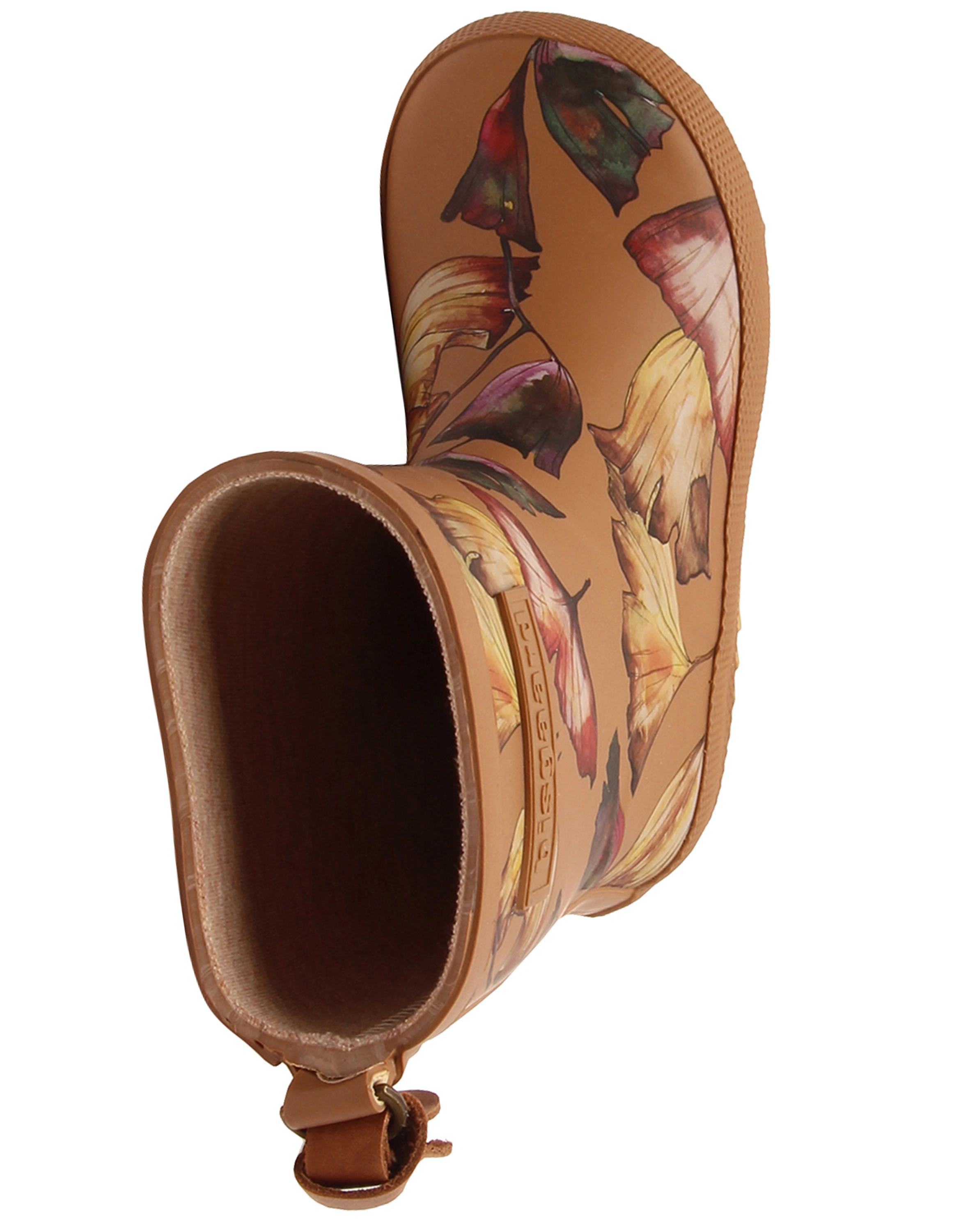 Gummistiefel FASHION in camel flowers