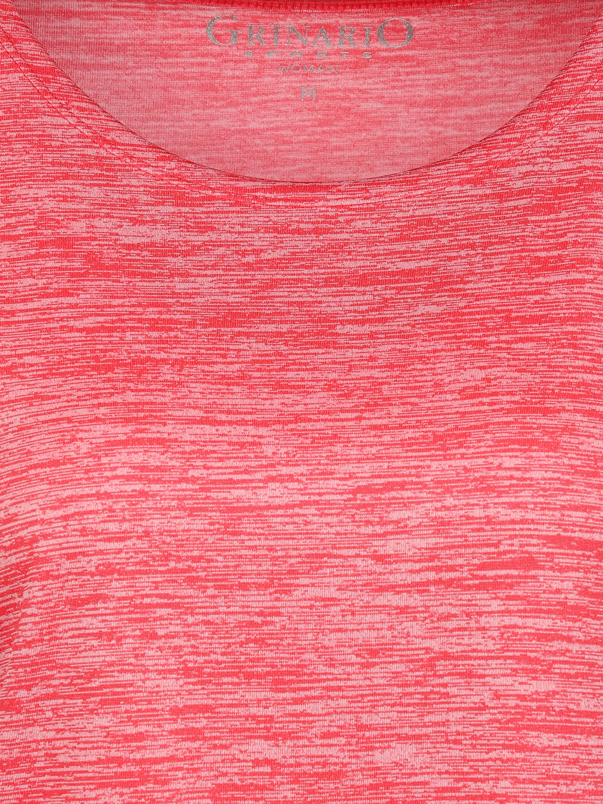 Damen Sport Shirt in melierter Optik