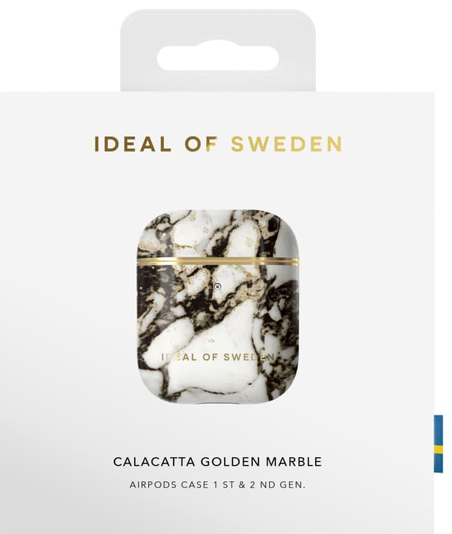 iDeal of Sweden AirPods Gen 1/ 2 case (Calacatta Golden Marble)