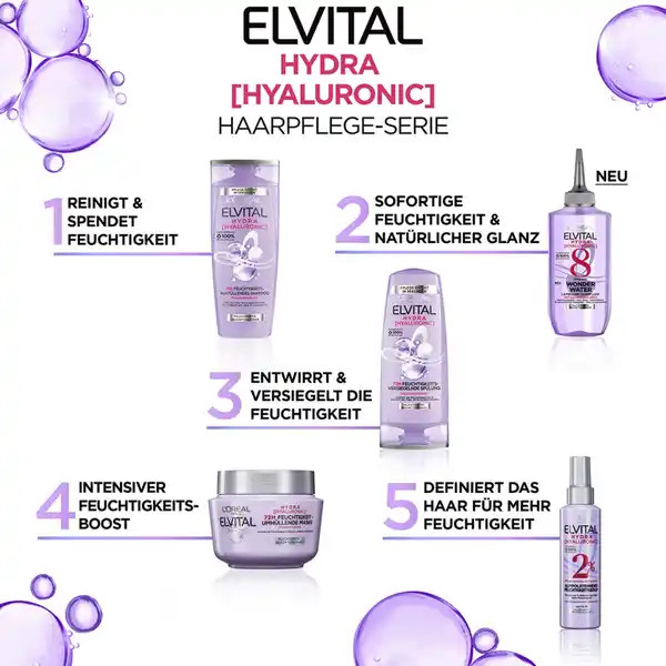 Hydra [Hyaluronic] 72h Feuchtigkeits-Auffüllendes Shampoo