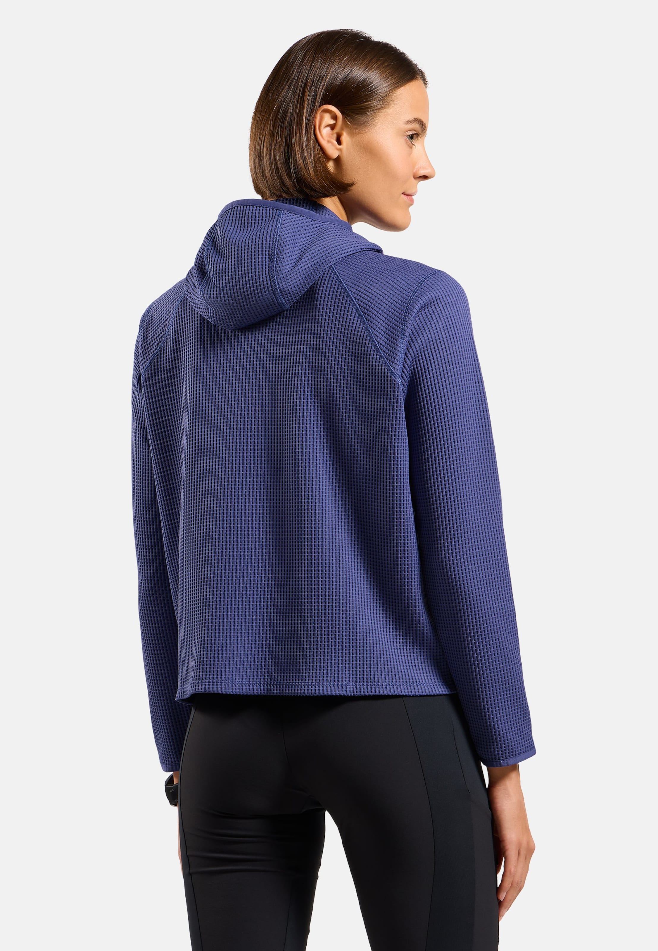 Cubic Multisport Mid Layer mit Kapuze in Skipper Blue