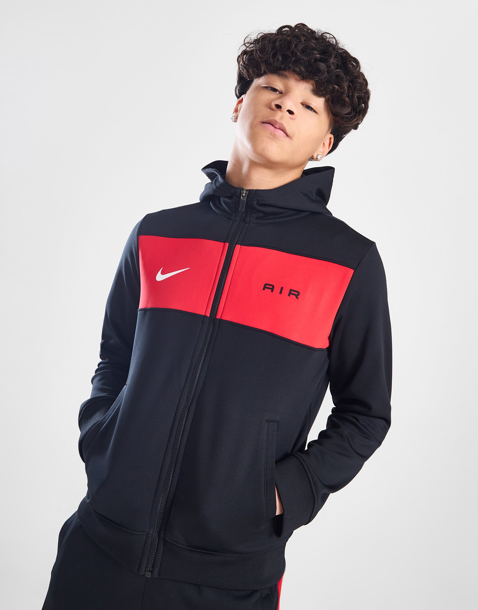 Nike Air Swoosh Full Zip Hoodie Junior