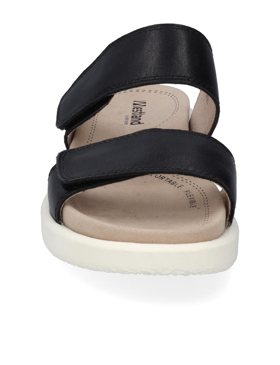Sandale Albi 03, schwarz